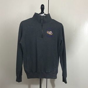 LSU 3/4 zip up